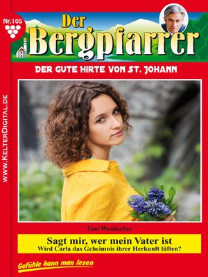 cover image of Der Bergpfarrer 105 – Heimatroman